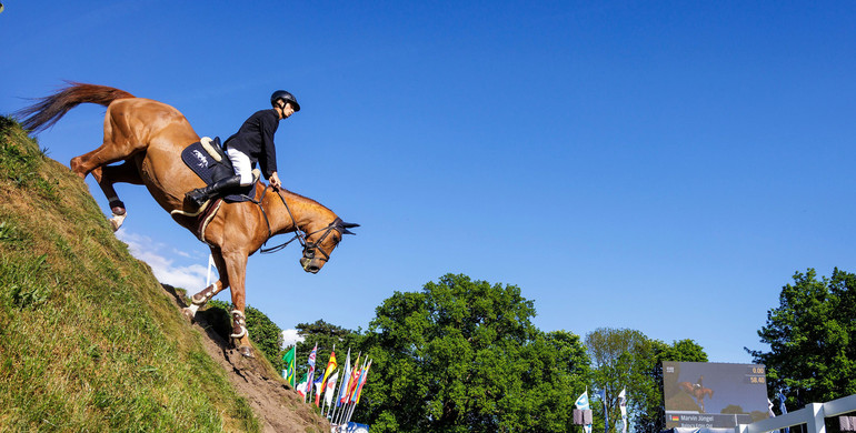 Marvin Jüngel and Balou's Erbin win the German Jumping Derby for a second consecutive year