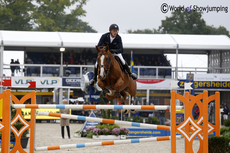 Niels Bruynseels with Pommeau du Heup. Photo (c) Jenny Abrahamsson.