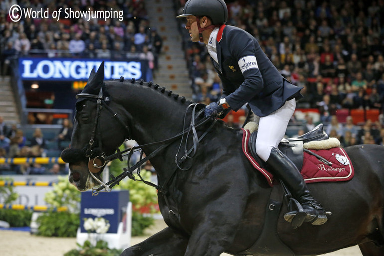 Simon Delestre stays on top of the Longines Ranking for another month. Photo (c) Jenny Abrahamsson. 