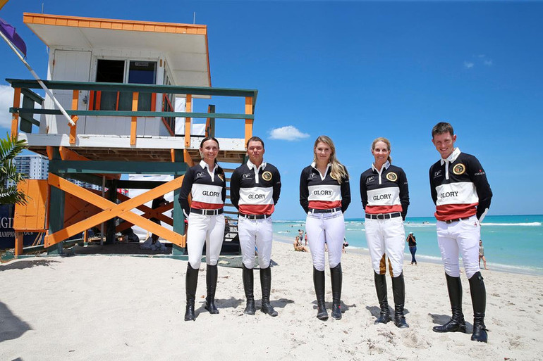 Team Miami Glory is ready to compete on 'home soil' in Miami Beach on Sunday. Photo (c) GCL / Stefano Grasso.