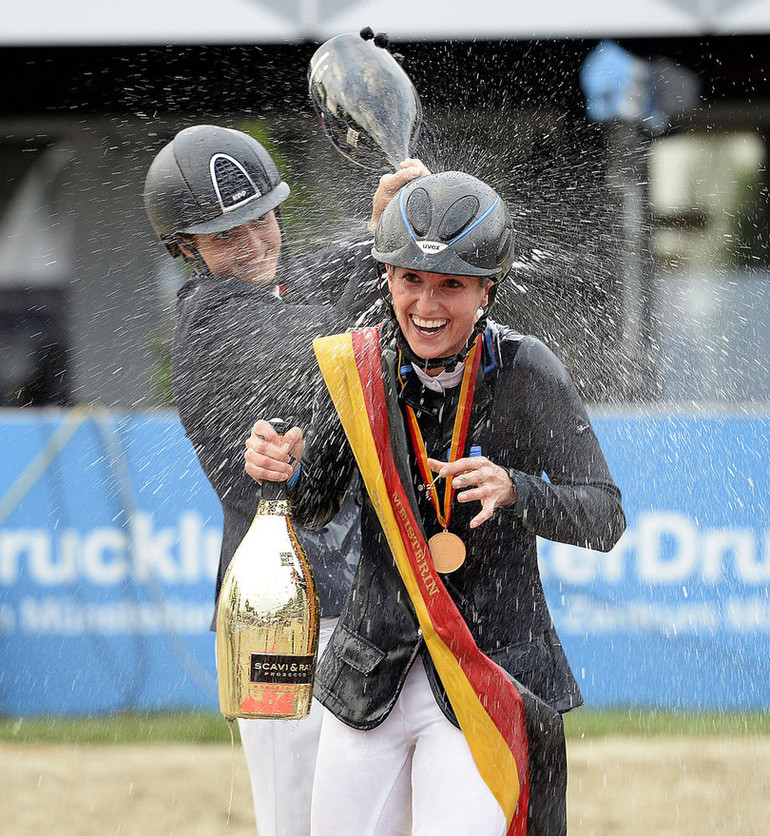Simone Blum: German Champion for women. Photo (c) Holger Schupp/Dietmar Reker.