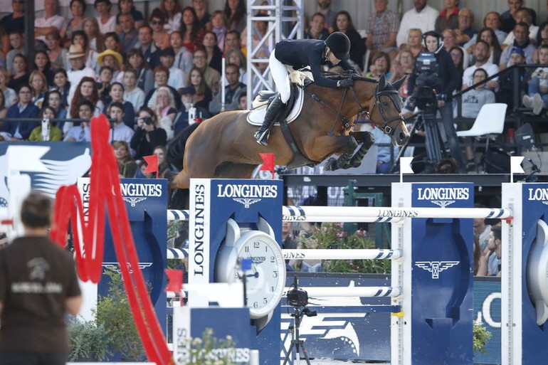Edwina Tops-Alexander and Lintea Tequila took care of runner-up position. Photo (c) Stefano Grasso/LGCT.