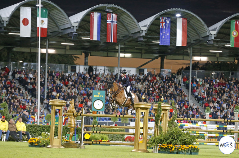 Great Britain's double clear came from Scott Brash and Hello Guv'nor. 