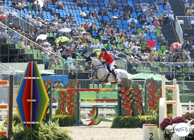 Well done Martin Fuchs and Clooney, ending 9th after some great jumping. 