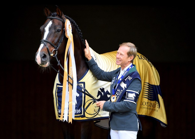 Casall Ask and Rolf-Göran Bengtsson have their last show together this month as Casall Ask has his final farewell ceremony during the LGCT and German Derby in Hamburg.