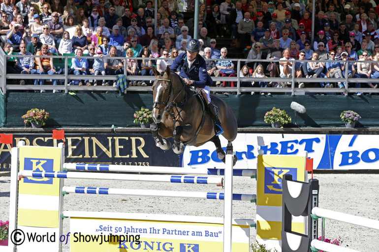 Denis Lynch and Abbervail van het Dingeshof in action. Photo (c) Jenny Abrahamsson.