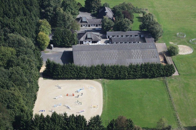 Aerial view of Rossbornerhof