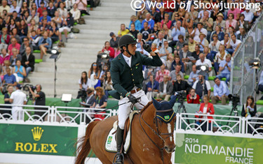 Brazil's Marlon Zanotelli rode incredible in the two rounds of the team competition.