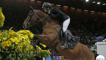 Eduardo Alvarez Aznar goes into the lead after round two of the Longines FEI World Cup Final