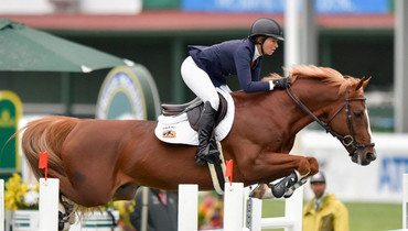Beezie Madden and Darry Lou win the ATB Financial Cup at Spruce Meadows