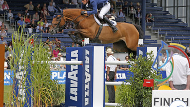Daniel Deusser delivers a popular home win in the RWE Prize of North Rhine-Westphalia at CHIO Aachen