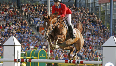 Beezie Madden and Garant win the Sparkassen Youngster Cup Final at CHIO Aachen