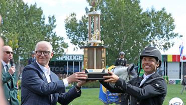 Kent Farrington and Jasper take the top honours in ATCO Solutions at Spruce Meadows 'Masters'