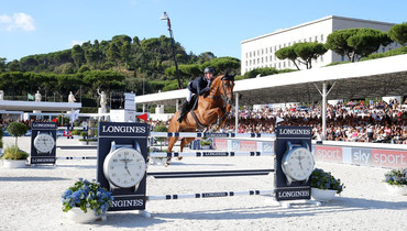 It’s la dolce vita again for Ben Maher and Explosion W at LGCT Rome