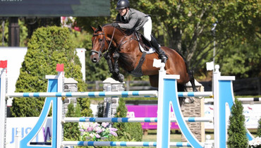 Shane Sweetnam and Chaqui Z gallop to victory in American Gold Cup qualifier