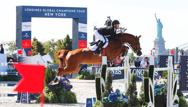 Kent Farrington and Creedance fly the flag at close of “amazing” LGCT New York