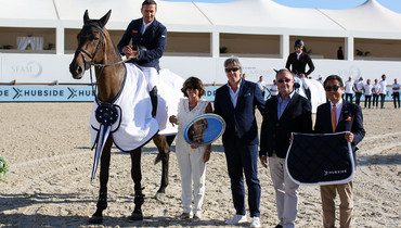 Grand Prix victory for Piergiorgio Bucci at Hubside Jumping