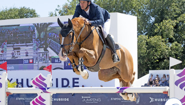 The horses and riders for CSI5* Hubside Jumping in Grimaud