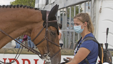FEI “strongly recommends” use of face masks at their events