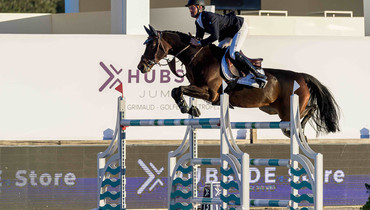 Niels Bruynseels and Frenchy VDS best in the CSI3* 1.50m Grand Prix at Hubside Jumping