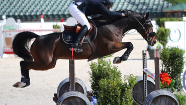 Tryon Fall 3 hat trick for Adam Prudent & Baloutinue with $73,000 Tryon Resort Grand Prix CSI2* win