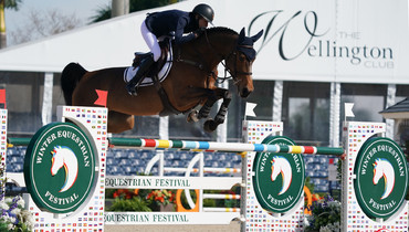Molly Ashe Cawley and Berdien capture the $37,000 CaptiveOne Advisors 1.50m Jumper Classic