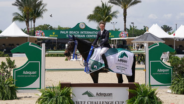 No jokes for Brian Moggre, who scores April Fool’s Day win in $50,000 Adequan® WEF Challenge Cup round 12
