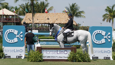 Vanderveen is victorious once again with Bull Run’s Faustino De Tili, winning the $37,000 HorseLinc 1.50m Classic CSI3*