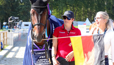 Silver celebrations for Germany at the Longines FEI European Championships 2021