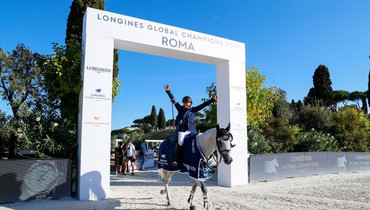 Longines Global Champions Tour championship race shifted into a new gear as Ben Maher and Olivier Robert make history with joint lead