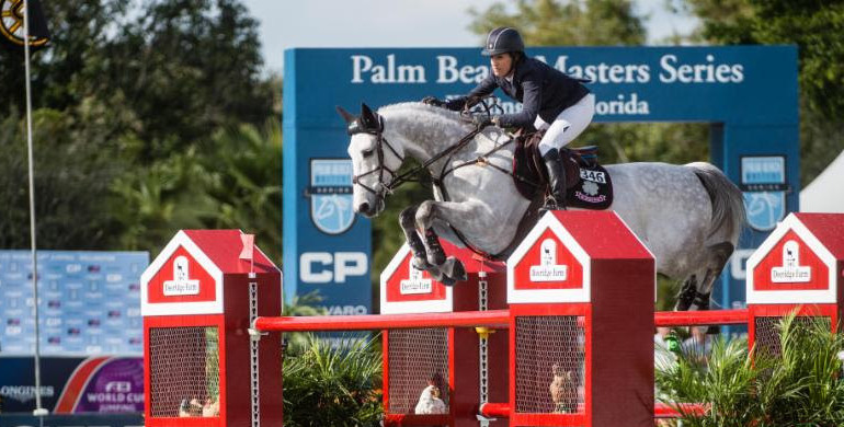 The horses and riders for CSI4*-W Palm Beach Masters, Wellington