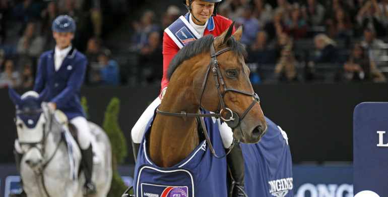 Beezie Madden and Breitling LS best in Longines FEI World Cup Final opener
