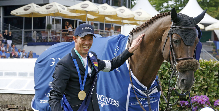 Harrie Smolders stays on top of the Longines Ranking