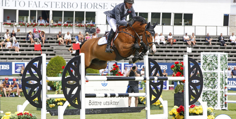 Jur Vrieling and Fiumicino van de Kalevallei win the 7-year-old final in Falsterbo
