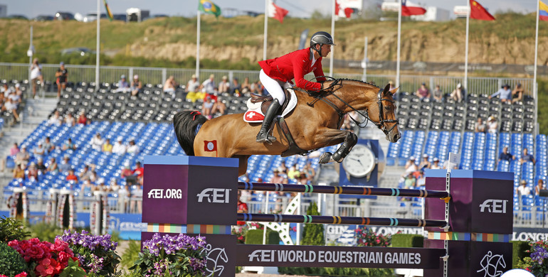 Steve Guerdat saves the best for last to take the lead at the FEI World Equestrian Games 2018