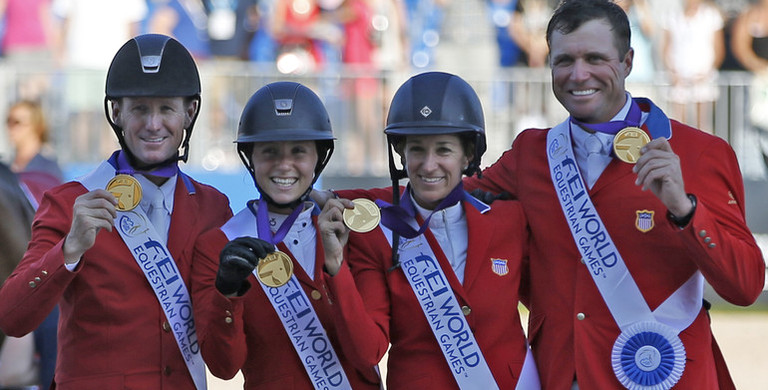 An American dream comes true in Tryon as USA wins team gold on home soil at the FEI World Equestrian Games