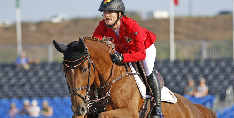 Simone Blum into the individual lead at the FEI World Equestrian Games