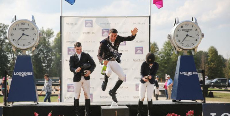 Mexico's Eugenio Garza and Victer Finn Dh Z are the victors at SRJT Longines FEI Jumping World Cup Columbus