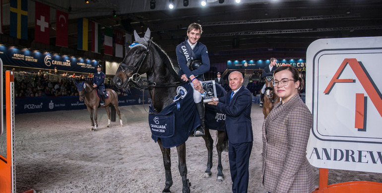 Eoin Mcmahon wins Friday's feature class in Poznan