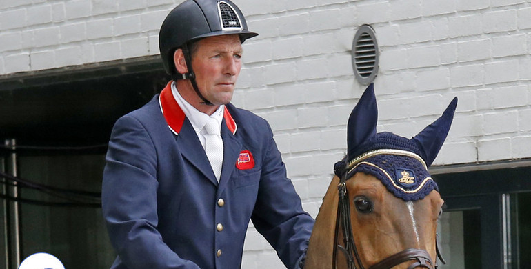 Guy Williams wins the Bunn Leisure Trophy at Hickstead