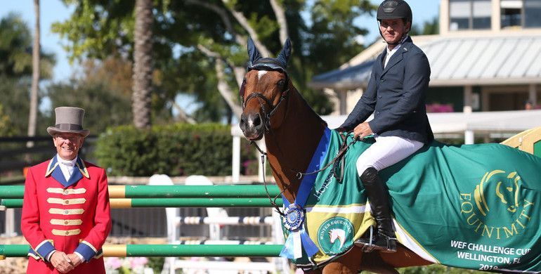 Celso Ariani victorious in Equinimity WEF Challenge Cup Round 1 at 2019 Winter Equestrian Festival