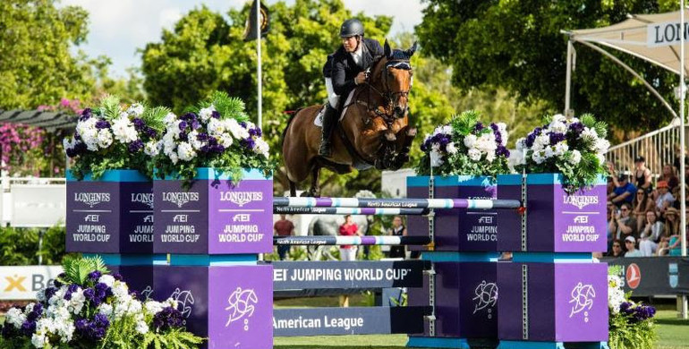 Alex Granato scores the weekend double winning Longines FEI Jumping World Cup™ Wellington