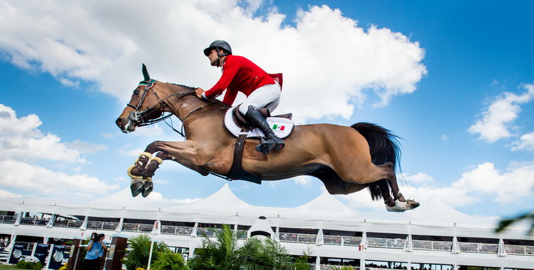 Young Mexicans are the giant-slayers at first round of the Longines FEI Jumping Nations Cup™ 2019 in Wellington