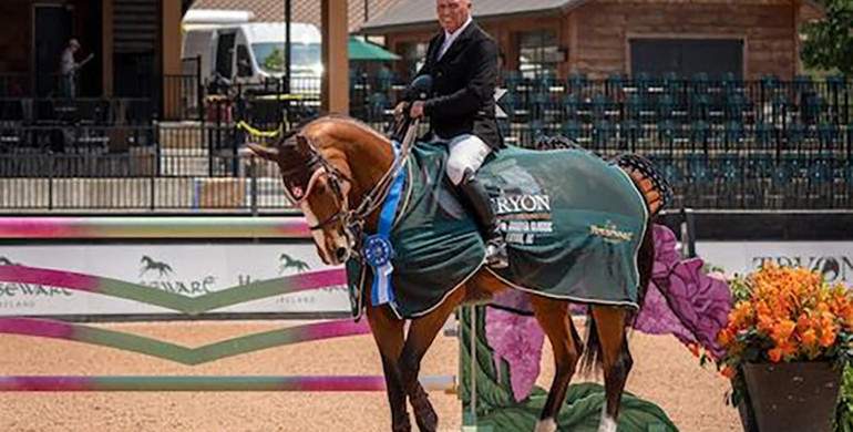 Todd Minikus tops the 1.45m Sunday Classic CSI3* with Amex Z at Tryon International Equestrian Center