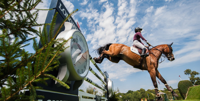 Ellen Whitaker and Diola win the Bemer Speed Classic at Hickstead