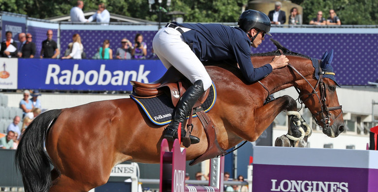 Thrills and spills from the opening round at the Longines FEI European Championships 2019