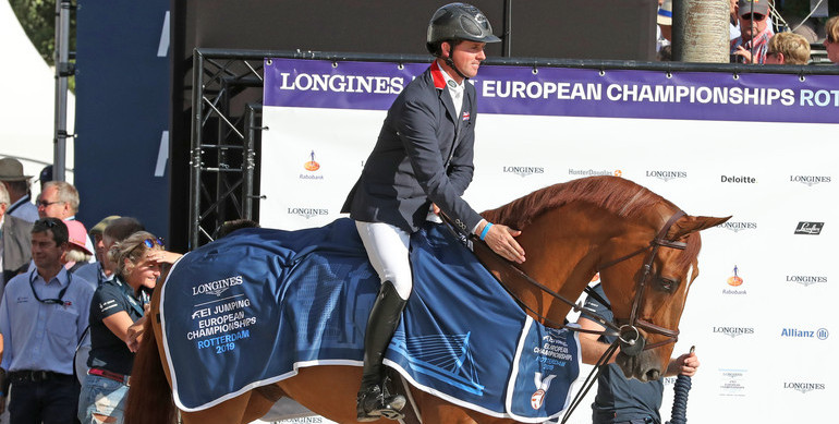 Ben Maher and Explosion W lead the way into the individual final at the Longines FEI European Championships 2019