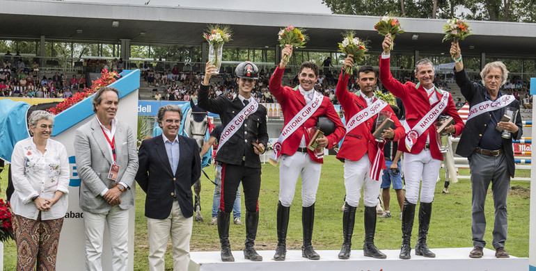 Italy wins the CSIO5* Nations Cup in Gijon