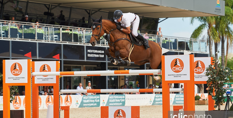Pius Schwizer speeds to the win in the CSI2* Grand Prix presented by CHG at the Autumn MET 2019