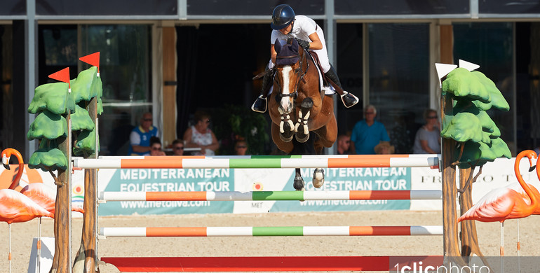 Katharina Offel and Elien win the CSI2* Grand Prix presented by Oliva Nova Beach & Golf Resort at the Autumn MET 2019